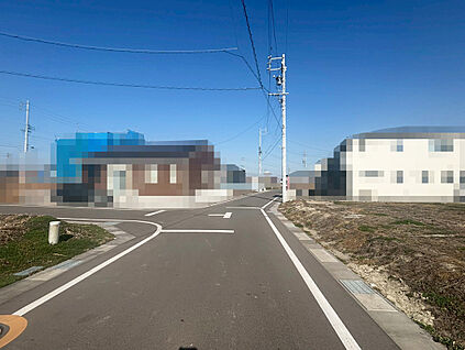 前面道路（2026年1月）撮影