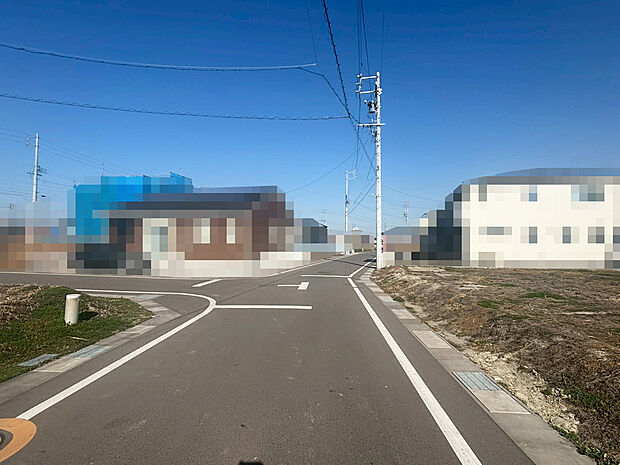 【前面道路（2026年1月）撮影】西側公道幅員約6.0ｍ