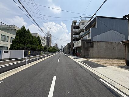 前面道路（2026年7月）撮影