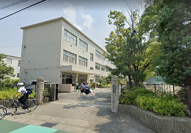 刈谷市立刈谷南中学校（約1m）
