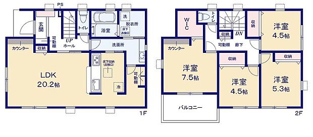 (3号棟)、価格3780万円、4LDK、土地面積145.15m2、建物面積107.64m2