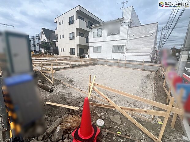 【現地外観写真】建築過程の現地写真