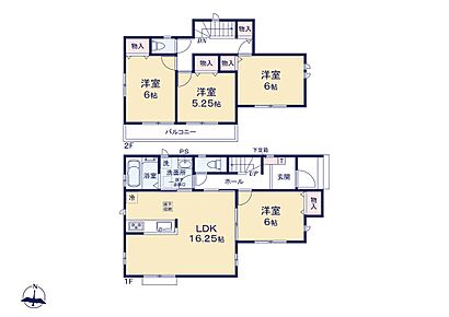 リビング隣の洋室は開放して約22帖のリビングとしても、お子様の成長に応じて目の行き届くスタディルームとしてもお使いいただけます♪ 
