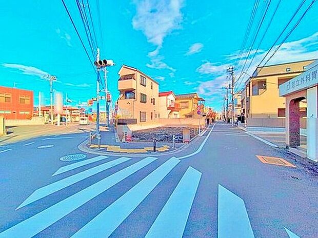 【前面道路含む現地写真】≪見学予約ができます！≫