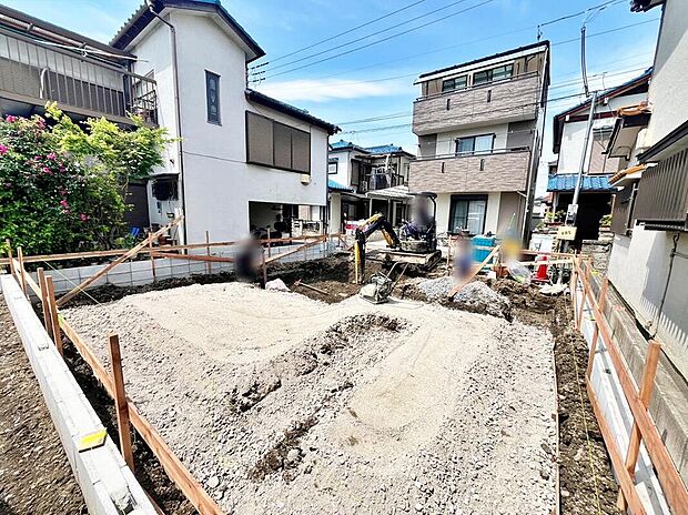 【現地外観写真】≪内覧以外にも資金計画やライフプランに寄り添ったご提案をいたします♪≫東京メトロ千代田線「北綾瀬」駅徒歩20分！