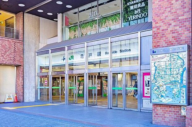 ＪＲ総武線「亀戸」駅（約1,000m）