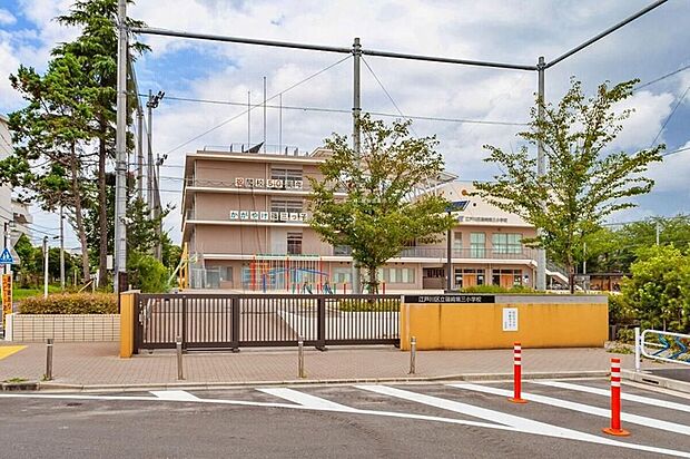 江戸川区立篠崎第三小学校（約800m）