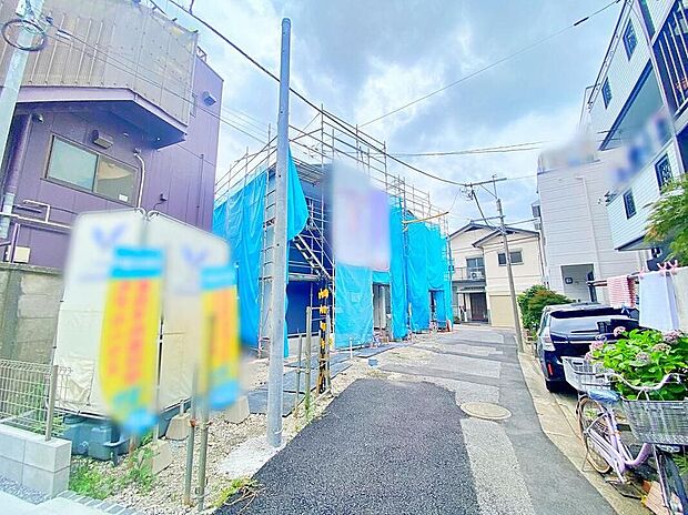 【前面道路含む現地写真】現地（2026年6月）撮影　休日にご家族揃ってご見学はいかがでしょうか♪実際の現地を見てみると図面などではわからない、新たな発見もありますのでまずはお気軽にお問い合わせください！