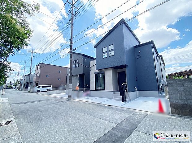 【現地外観写真】≪実際の設備・仕様をお確かめいただけます!≫小学校まで徒歩16分、中学校まで徒歩11分♪コンビニまで徒歩3分。その他自転車10分圏内にスーパー3軒の買物に便利な立地です♪
