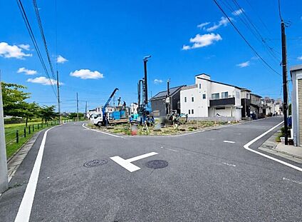 前面道路含む現地写真