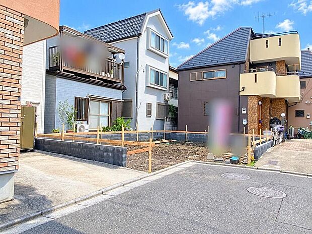 【前面道路含む現地写真】≪見学予約可能！≫お客様に合った資金計画書の作成や近隣の完成物件のご紹介も可能です♪現地をご覧いただきながら、住まいの夢をお聞かせください！