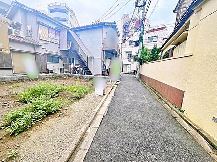  前面道路含む現地写真