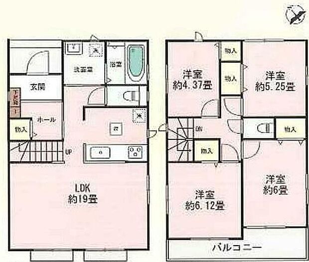 (B号棟)、価格4390万円、4LDK、土地面積130.45m2、建物面積95.24m2
