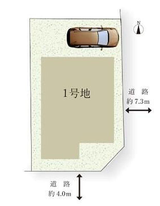 名古屋市北区志賀町三丁目　限定１棟
南東角地で日当たり良好☆
１号地　５，２９０万円