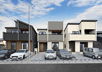 ブルーミングガーデン 半田市花田町1丁目3棟 外観