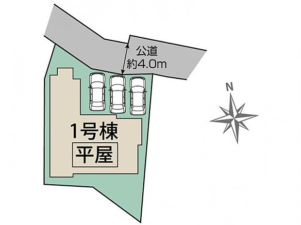 東海市富木島町山中1棟 区画図