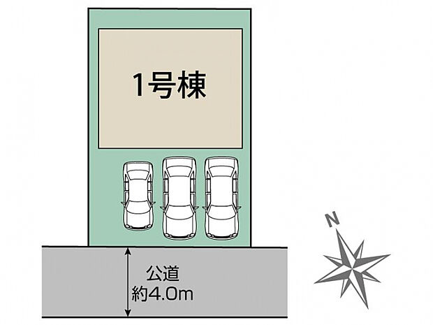 豊田市青木町2丁目2期1棟 区画図