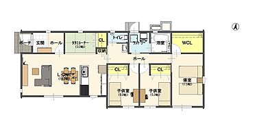 27坪 平屋 ４ldk 萩市平安古 オウチーノ 新築一戸建て 新築住宅 Hn