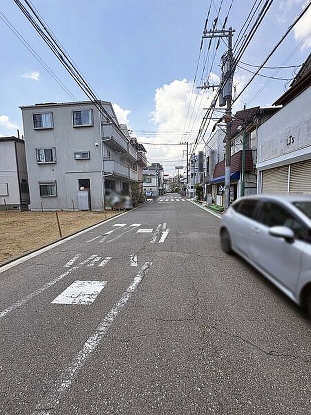 前面道路