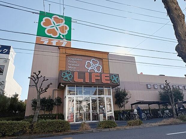 ライフ 大谷田店（約1,186m）