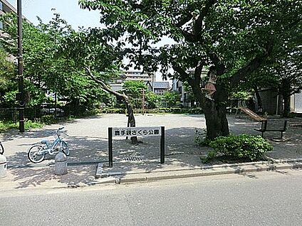 鹿手袋さくら公園 877m