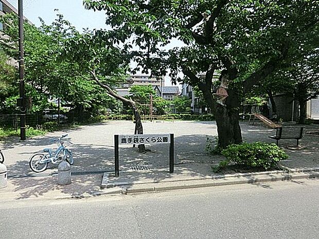 鹿手袋さくら公園(約877m)