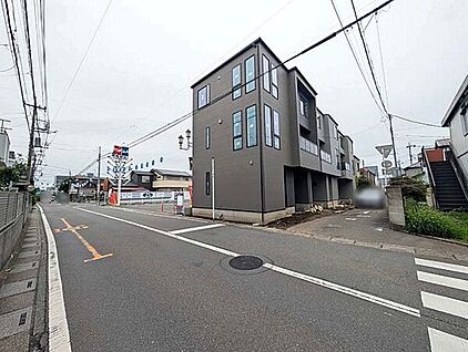 前面道路