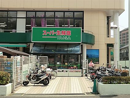 スーパー生鮮館TAIGA岡津店 860m