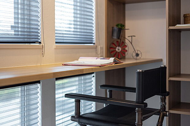 【ご主人様に嬉しい書斎室】当社施工事例:お客様の自由に設計することが出来ます。