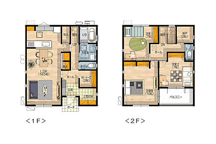 西道路、3LDK、納戸、土間収納、パントリー、ファミリークローゼット、テクノストラクチャーの家、長州ソラトモ6.7kw 