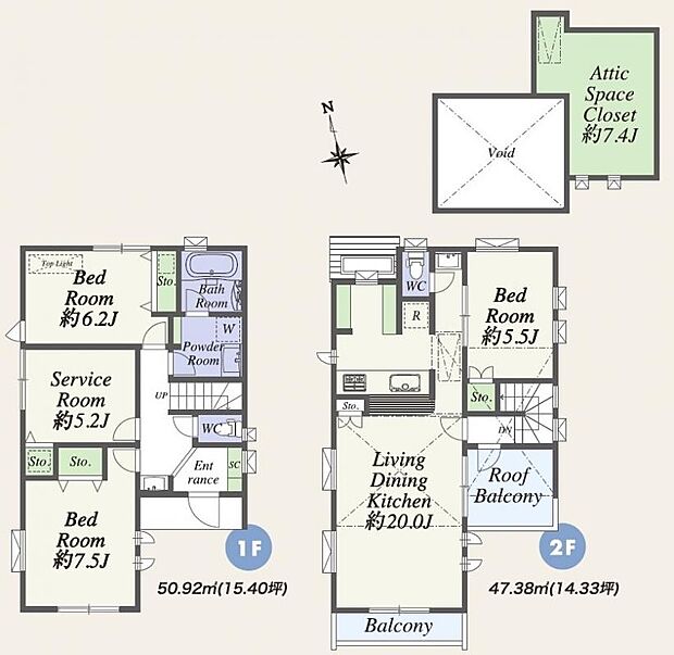 暮らしの快適性・居心地の良い住空間設計です。リビングを中心に、ご家族皆様が充実の暮らしをお送りいただけるプランニングです。