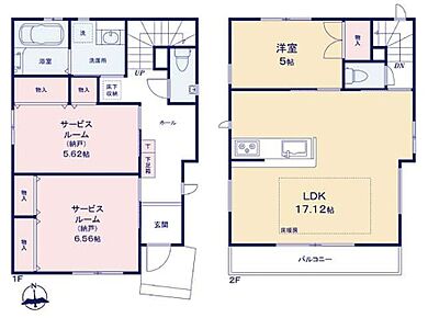 暮らしの快適性・居心地の良い住空間設計です。リビングを中心に、ご家族皆様が充実の暮らしをお送りいただけるプランニングです。 
