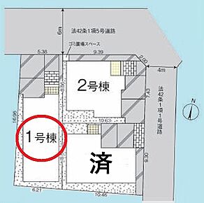 前面道路は東側4M、無駄な廊下スペースを最小限に抑える設計が可能となります。快適な居住空間を演出出来ます。 