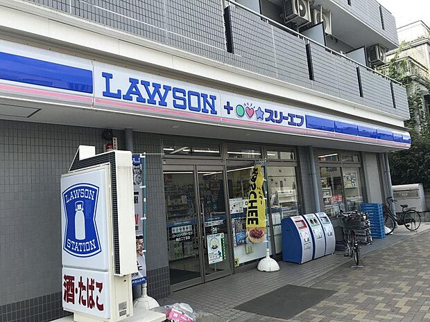 ローソン・スリーエフ 梅丘二丁目店（約357m）