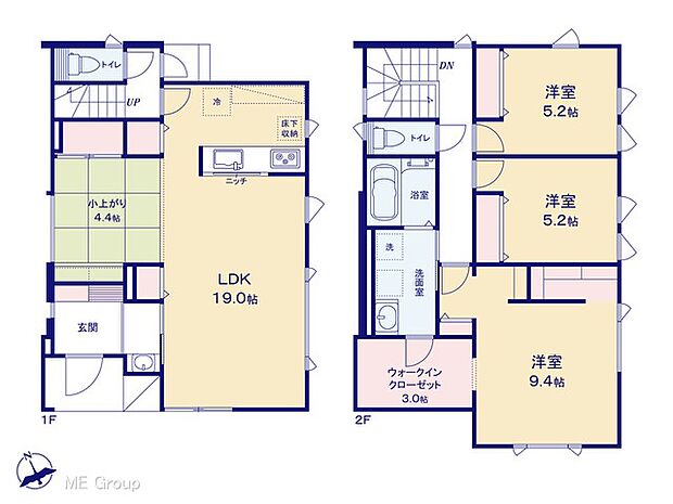 ～Floor plan～　図面と異なる場合は現況を優先