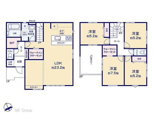 ～Floor plan～　図面と異なる場合は現況を優先