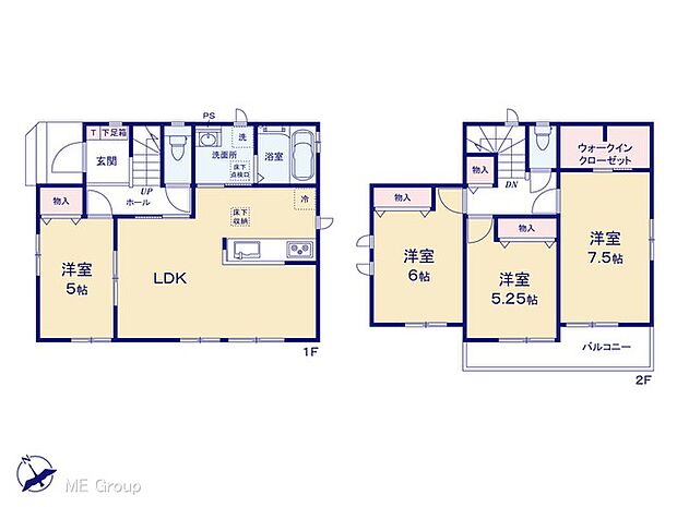 ◆A号棟◆～Floor plan～　図面と異なる場合は現況を優先
