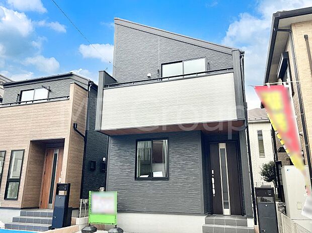 上質感あふれる外観デザイン。魅力の住まいを実現。 