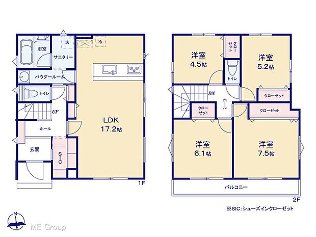 ~Floor plan~ 図面と異なる場合は現況を優先