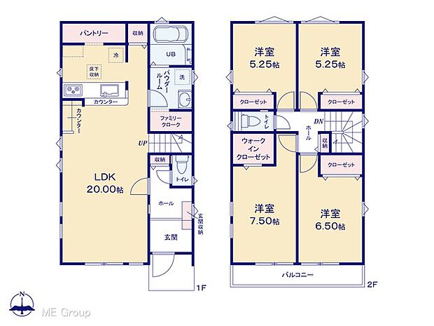 ◆１号棟◆～Floor plan～　図面と異なる場合は現況を優先