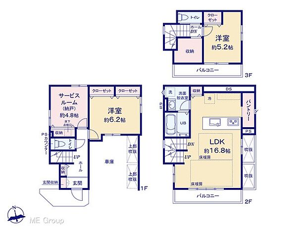 ~Floor plan~ 図面と異なる場合は現況を優先