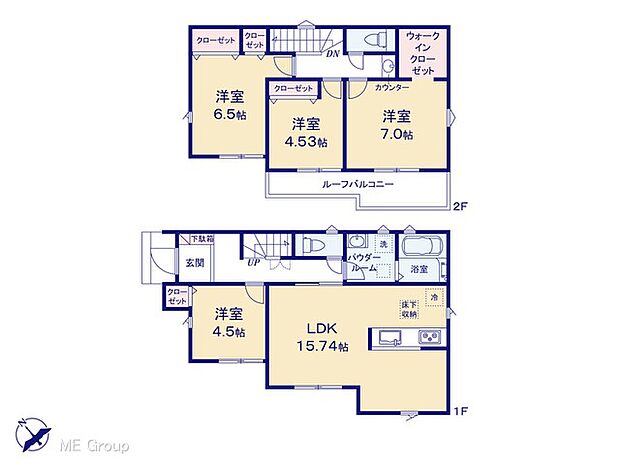 ～Floor plan～　図面と異なる場合は現況を優先