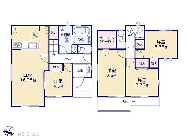 ～Floor plan～　図面と異なる場合は現況を優先