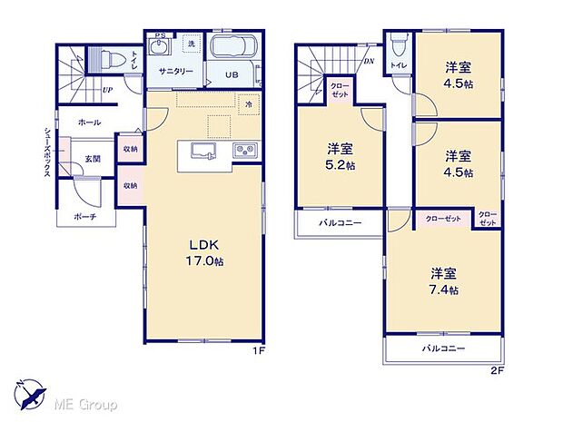 ~Floor plan~ 図面と異なる場合は現況を優先