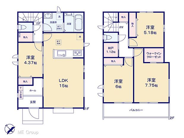 ◆B号棟◆~Floor plan~ 図面と異なる場合は現況を優先