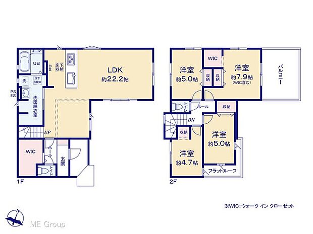 ～Floor plan～図面と異なる場合は現況を優先  