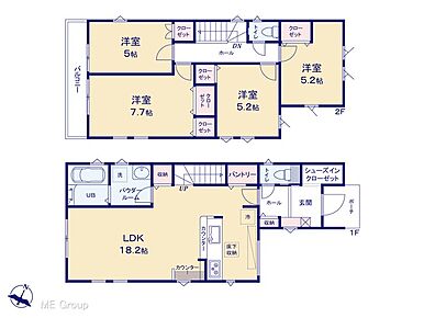 ◆1号棟◆～Floor plan～  図面と異なる場合は現況を優先致します。 