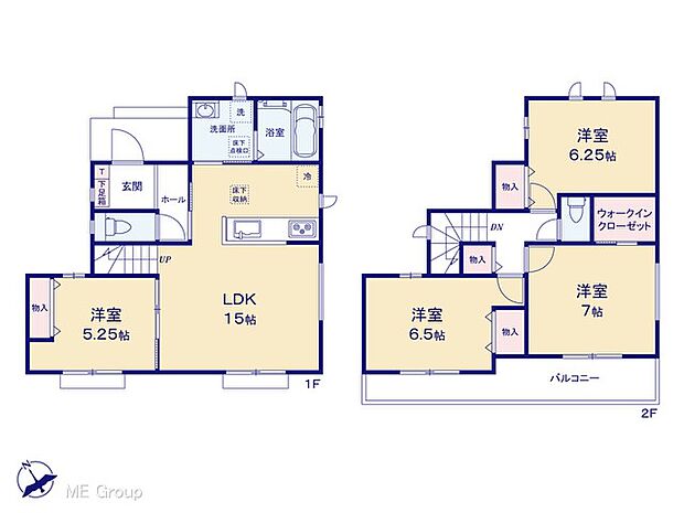 【4LDK】◆B号棟◆～Floor plan～　図面と異なる場合は現況を優先