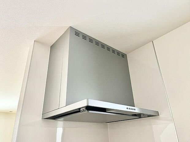 【その他設備(レンジフード)】◆B号棟◆基本的なお手入れはフィルターのみ!お手入れのしやすさも魅力です。