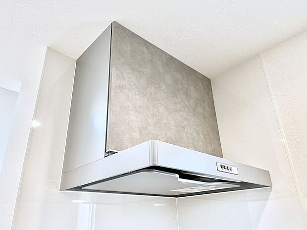 【その他設備(レンジフード)】基本的なお手入れはフィルターのみ!お手入れのしやすさも魅力です。